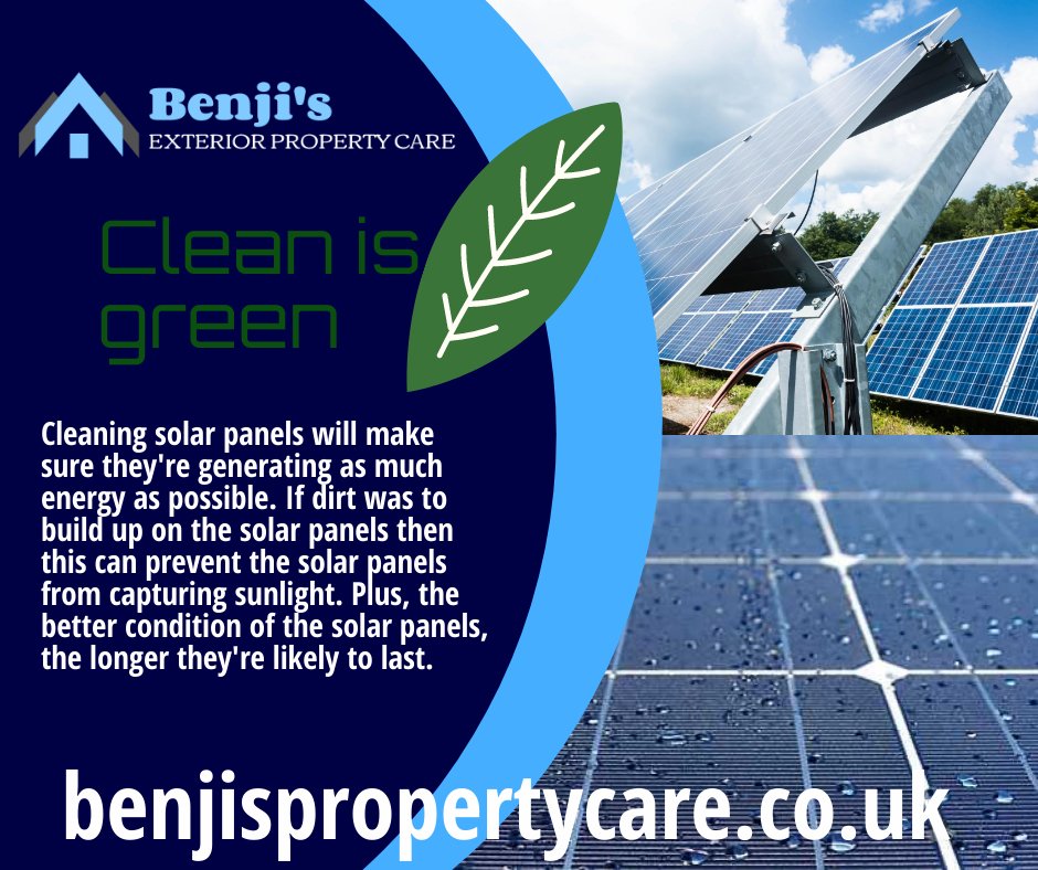 benjispropcare's tweet photo. Clean is green ๐๐๐
#propertycare #windowcleaner #Sussex #SmallBusiness #solarpanelcleaning #cleanisgreen https://t.co/dRoliW8GO3