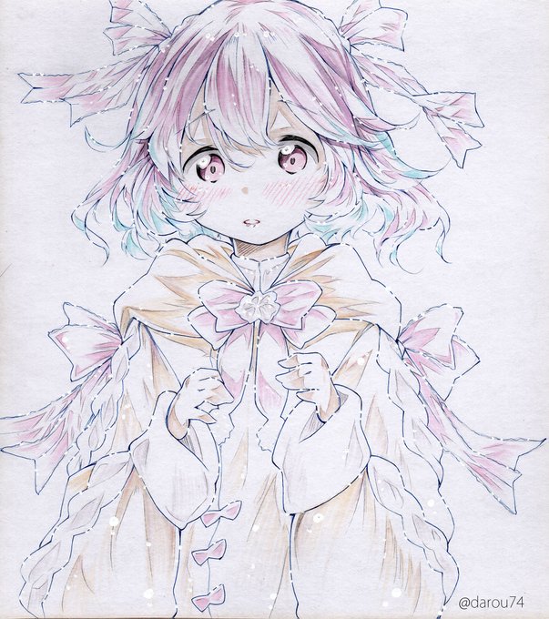 明日のコミティアに持っていく色紙です。

ちょっと異世界チックなダッフルコートっ娘。
ちんまいけど世話焼きお姉さん気質で。 