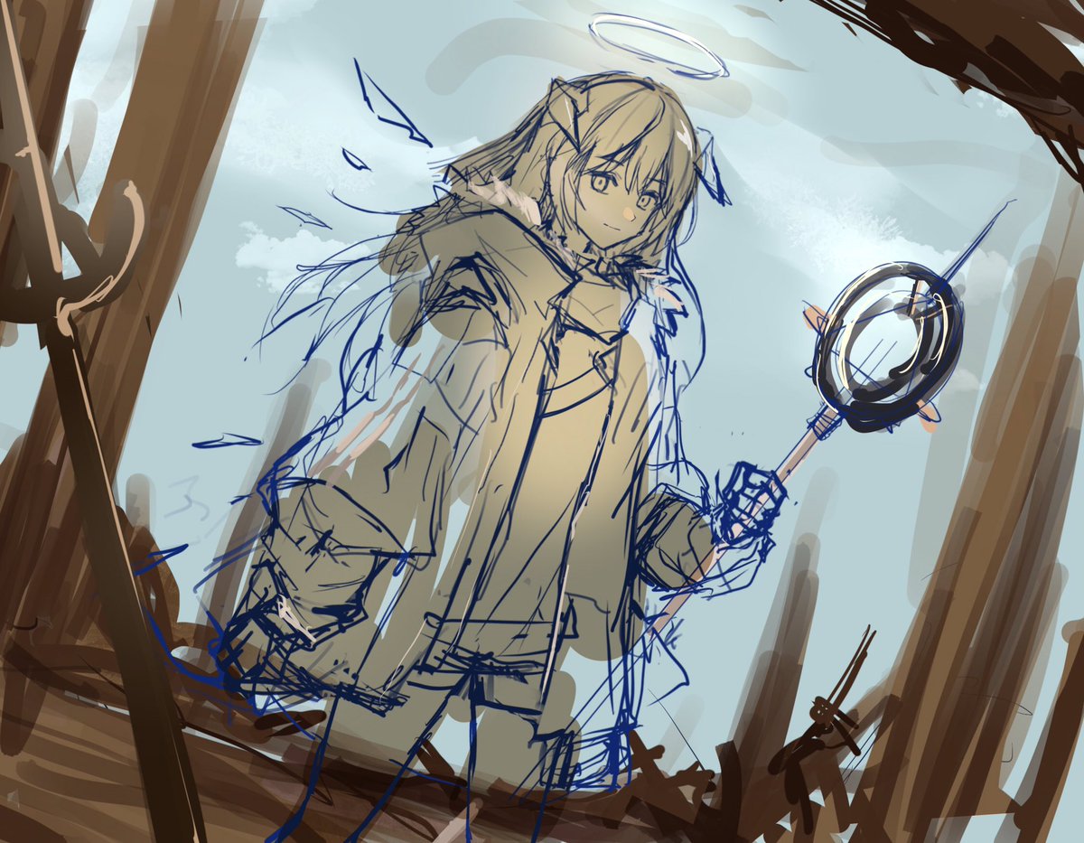 モスティマ(アークナイツ) 「wip 」|RUYU！のイラスト