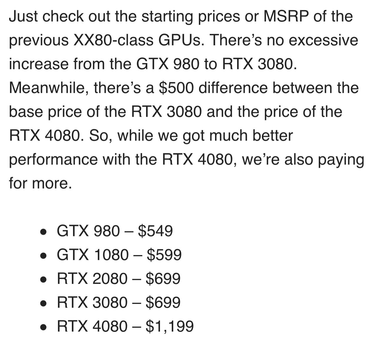 Rtx 2070 super deals vs gtx 980