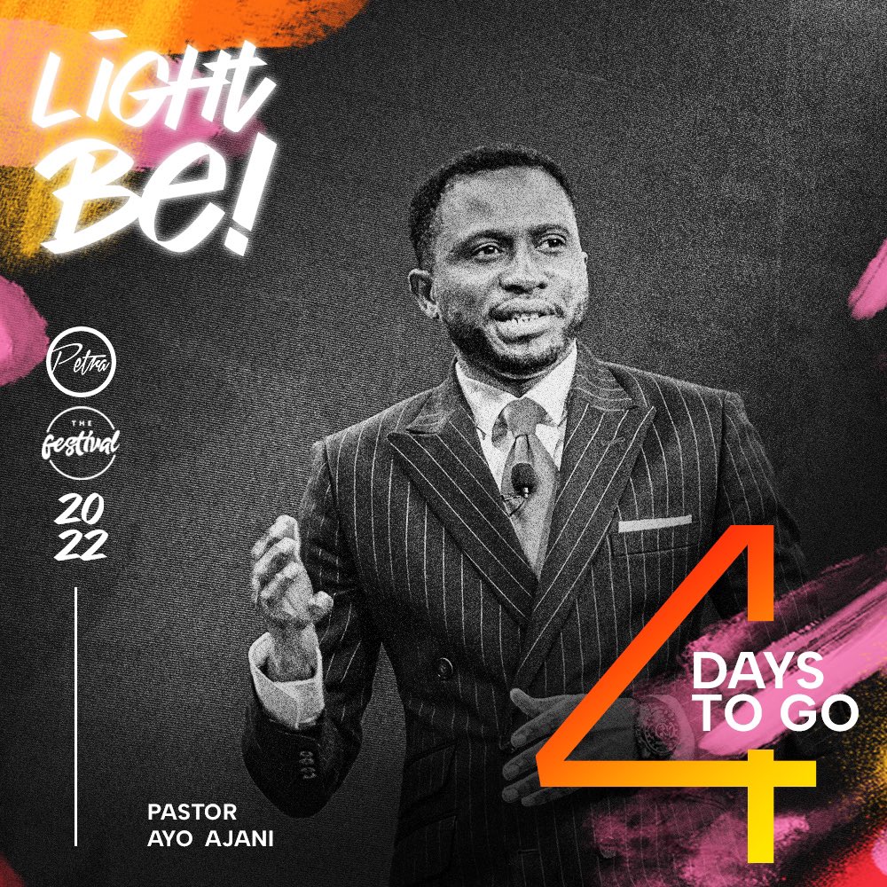 petraccglobal's tweet photo. God has so much in store for YOU at the Festival!
βββββββββ
The Festival 2022
Light Be!!!
Wed, Nov 30th - Sun, Dec 4th
5:30pm (Wed);
8am/5:30pm (Thurs-Sat);
8am (Sun).
#TheFestival2022 #LightBe #PetraChristianCentre #Abuja https://t.co/C8UkK3slLM
