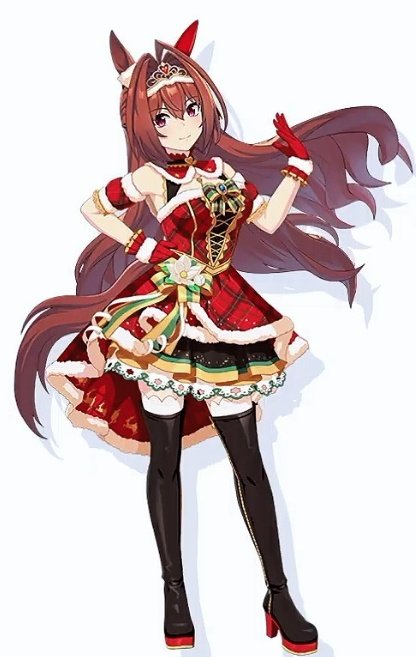 ウオッカ(ウマ娘) 「#ぱかライブTVクリスマスウオダス!!かわいい!!!! 」|キーノートのイラスト