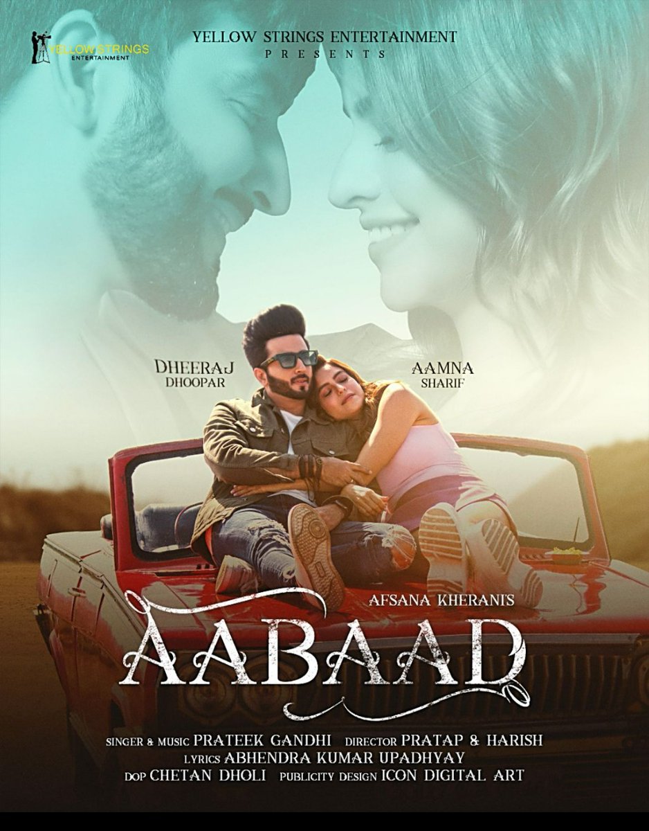 masalaeuniverse's tweet photo. Can't wait for "Aabaad" starring @dheerajdhoopar &amp; Aamna Sharif
#dheerajdhoopar #aamnasharif #dd #celebrity #bollywood #Aabaad #staytuned #comingsoon #trending #postoftheday #music #originalmusic #songcomingsoon #newsongcomingsoon #pratapharish #prateekgandhi https://t.co/EBwBVsk8Ju