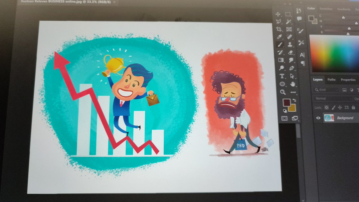 SHAHHASANART's tweet photo. Illustration for local newspaper...done in photoshop #Photoshop #DigitalArtist #digitalart #digitalillustration #wacom #cintiq https://t.co/93ll7BmrzH