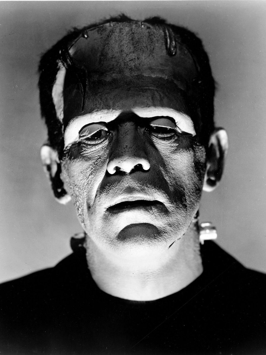 My thought...Here are my favorite horror villains in no particular order:  18. Frankenstein #horror #horrorvillains #frankenstein #maryshelley #frankensteinsmonster #boriskarloff #ripboriskarloff