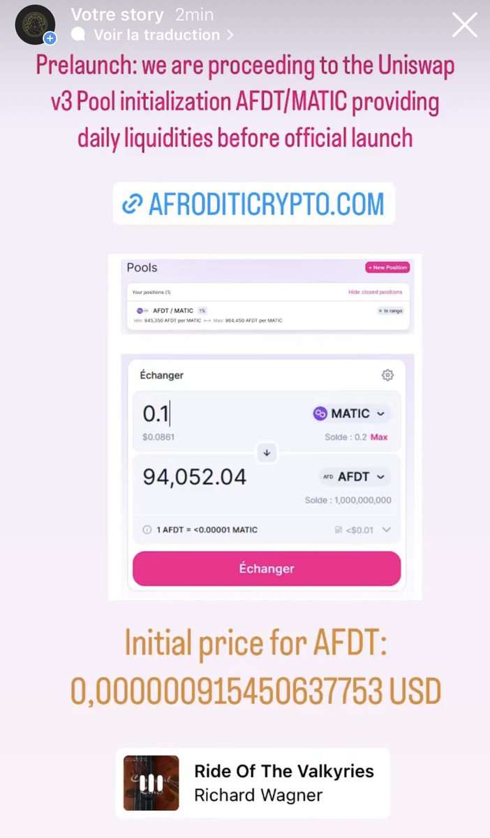 AfroditiCrypto's tweet photo. #Crypto #Ethereum #AFDT #Afroditi #Matic #Polygon https://t.co/RWhSpOYReU