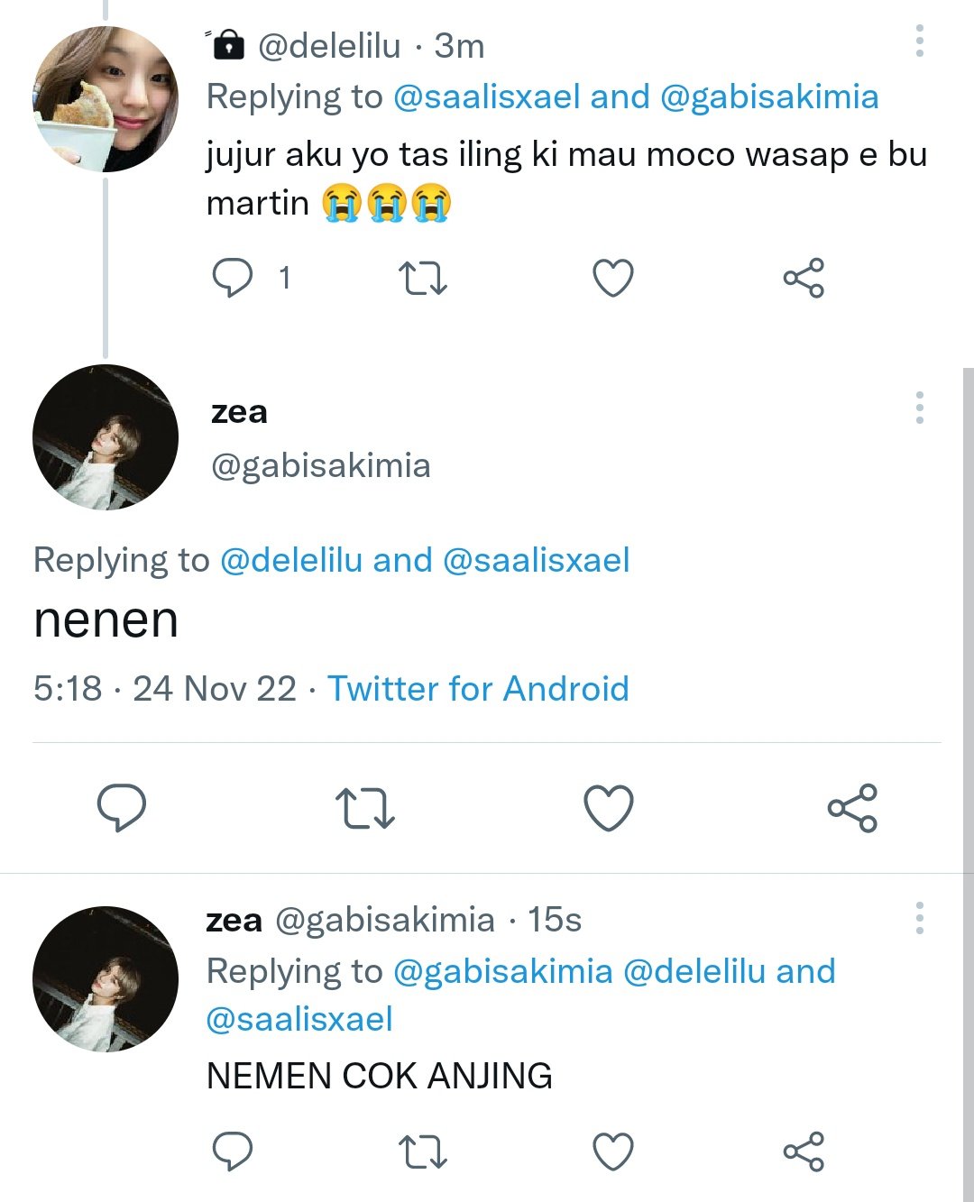 Zea On Twitter Convomfs Pernah Delle Yg Buat Https T Co