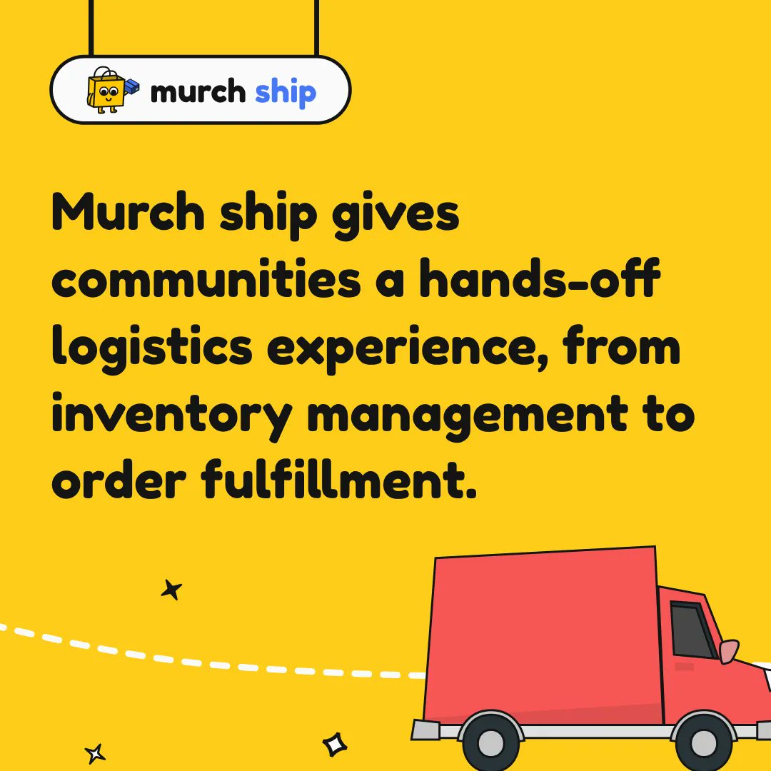 murchshop's tweet photo. Ahoy! Murch ship is here to make logistics smooth sailing. 🚢✨

To make selling and telling your stories easier, from inventory management to order fulfillment, Murch has got your back. 💛

Want to work with us? Shoot us a message at ✉️ murch.info@gmail.com.

#murchshop 🛍 https://t.co/vR92cTRsOC