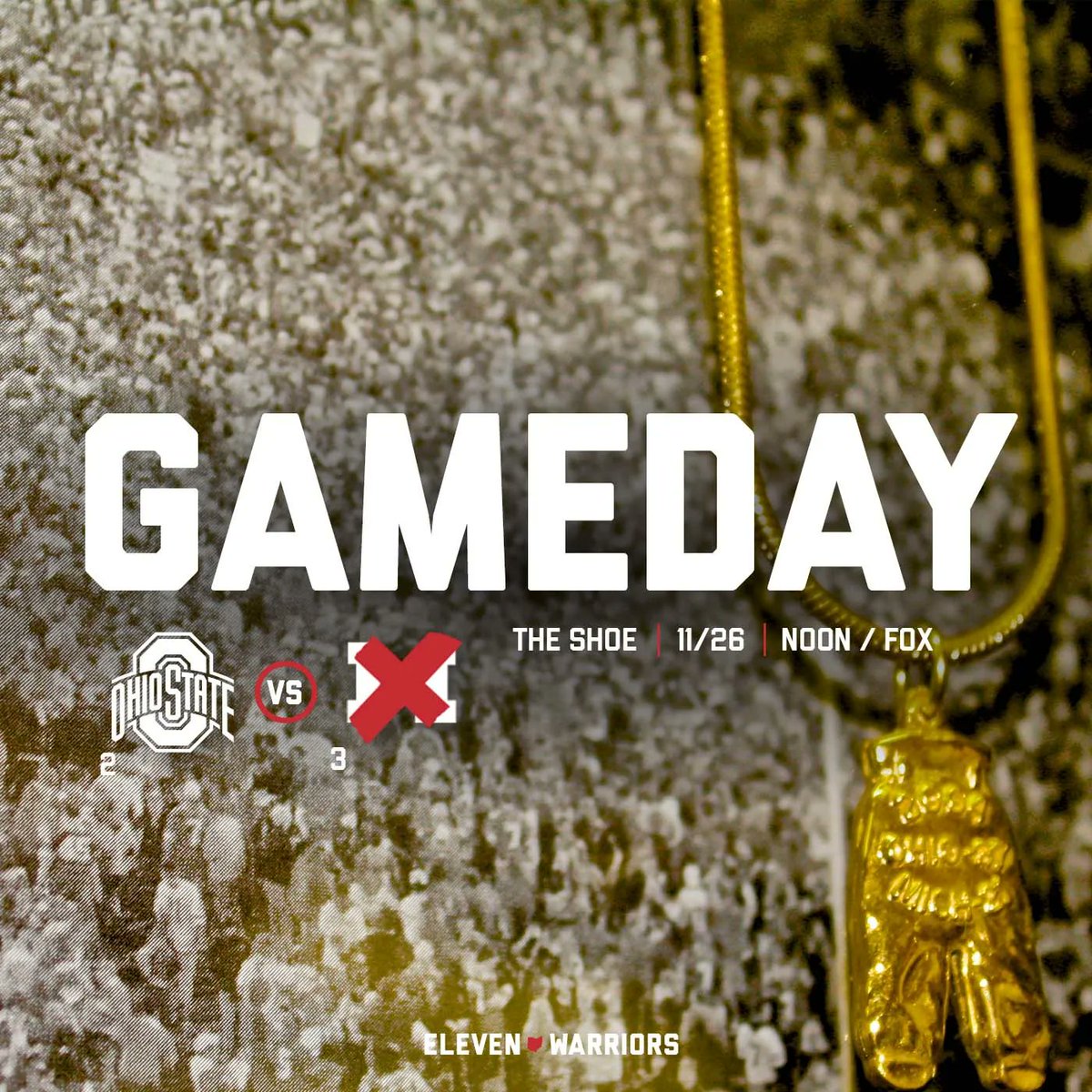 The Game. Ohio State vs. That Team Up North. It's time for war.