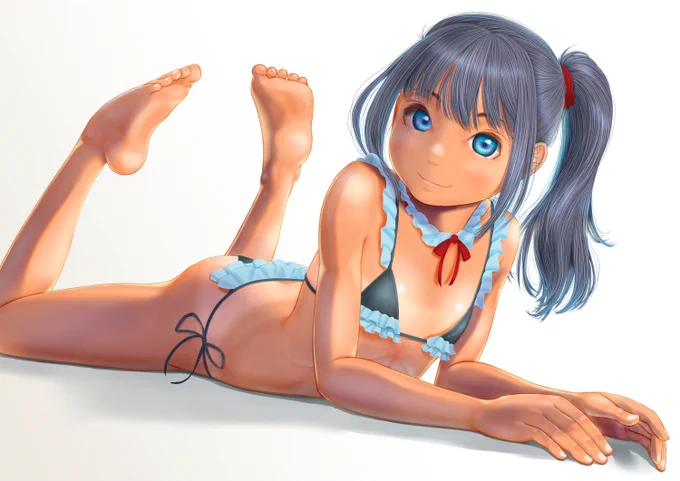 はずかしながらあっぷしました。習作 | 卯月めい #pixiv  pixivのリンク先にフリル無し版も置いてます、ぜひ! 