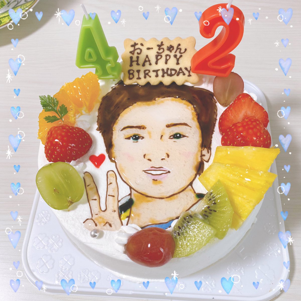 saran_1106_'s tweet photo. おーちゃんお誕生日おめでとう💙
今も相変わらず大好きです💙

おーちゃんにとって幸せな1年になりますように！ https://t.co/ZQ44I8AGaB