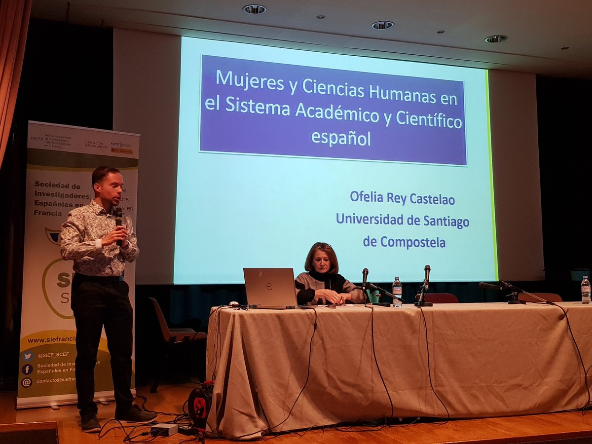 SIEF_SCEF's tweet photo. Sigue nuestro #EventoSIEF con la presentación del reciente Premio Nacional de Historia, la Dra Ofelia Rey Castelao de la Universidad de Santiago, que hablará de la posición de la mujer en el sistema académico y científico. https://t.co/rsVb73I2wn