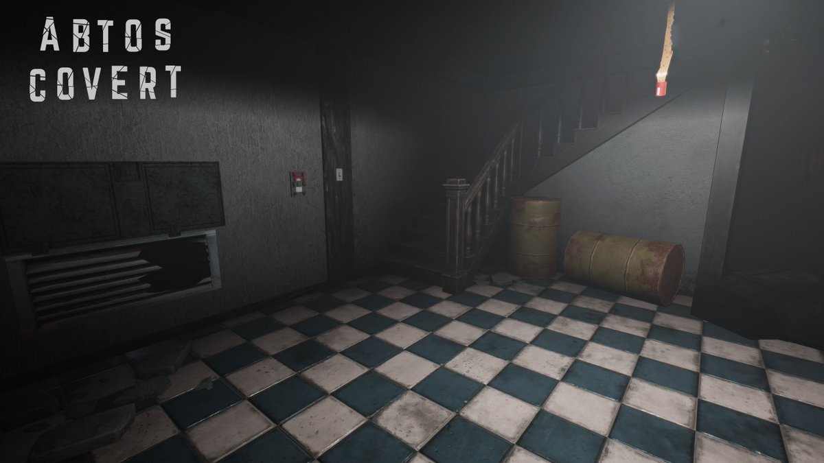 AbtosCovert's tweet photo. Check out the outpost's basement! This is just one of the areas you'll have to guard. Come check out our newest demo to find out more! 🌲👌🪖

#screenshotsaturday #abtoscovert #indiegamedevs #indiegames #horrorgames https://t.co/3lEzIC83IM