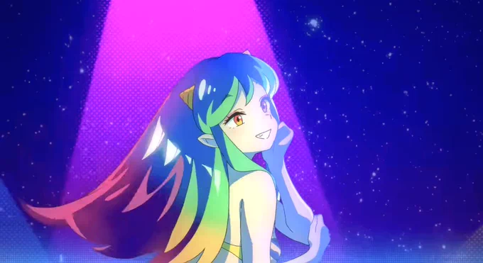 原案設定とか最新版アニメに髪色を寄せると難しいので明るめのミントグリーンにして描いてる 