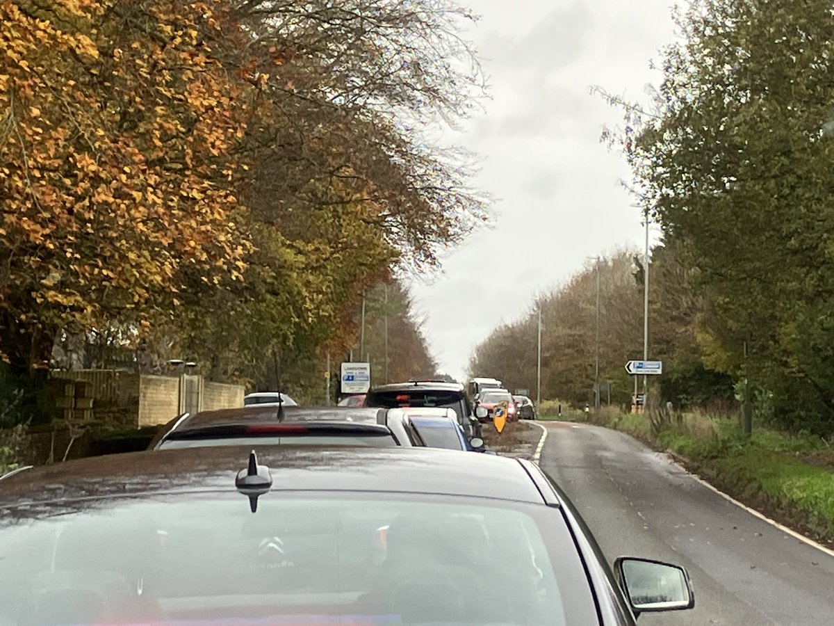Total gridlock, massive queues at lansdown park and ride…loads of spaces but a steward is stopping every car going in which is causing long queues on the road!! <a href="/bathnes/">Bath & North East Somerset Council</a>