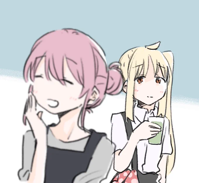 7話でぼっちちゃん宅のリビングにいた時の虹夏 