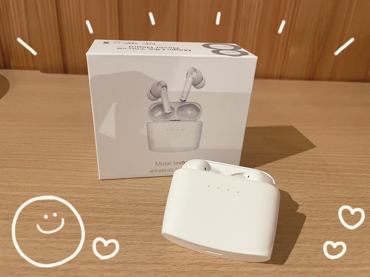 yuraaara's tweet photo. 株式会社RocXFさま(@RocXF_JP)のTwitterキャンペーンに当選✨

ワイヤレスイヤホンが届きました🎁
ありがとうございます😊

シンプルで使いやすく、音質も⭕️です♪

#ゆら当選 https://t.co/qA4NM1eKL2