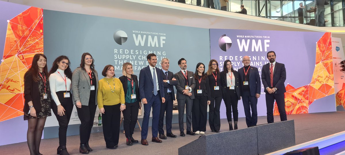 davidromero_mex's tweet photo. As we close the 10th Edition of @THE_WMF (2022) - "Redesigning #SupplyChains in the New Era of #Manufacturing", our takeaways are... For #resilient mfg and #valuechains transformation: #digitaltechnologies, #augmentedworkforce and operating models innovation @Stahre @taischmarco https://t.co/BF1wV7sCSR