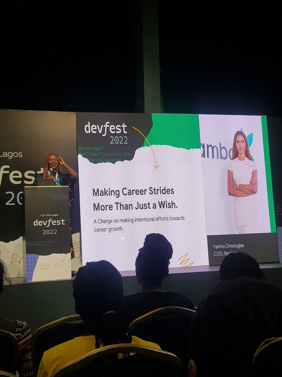 _jeddaah's tweet photo. Life at #devfest2022 #DevFestLagos https://t.co/LNYENZA1rT