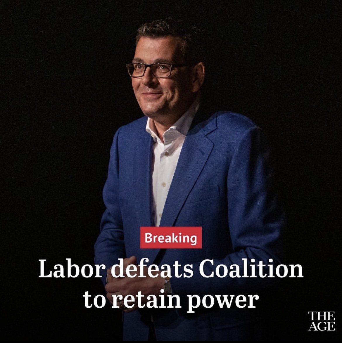 MrKRudd's tweet photo. Congratulations @DanielAndrewsMP on another historic win. Victorians have just stared-down the Murdoch monopoly after years of sustained disinformation. They have chosen first class infrastructure, schools and hospitals under a re-elected @VictorianLabor government. https://t.co/ha0ZSzrUWf