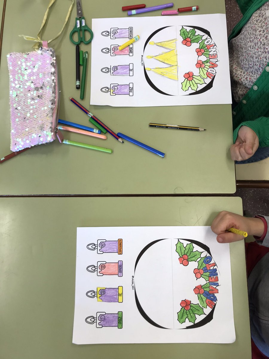 ReliCatPonce's tweet photo. Ayer en #LaClaseDeReli los chicos y chicas de 1° estuvieron preparando sus coronas de #Adviento 🕯
⛪️#ReliEsMás
✏️#yomeapuntoaRELI 
💜 #ReliMola 
📣#LaClaseDeReliCuenta
✝️ @Relideleon https://t.co/vva0shGAif