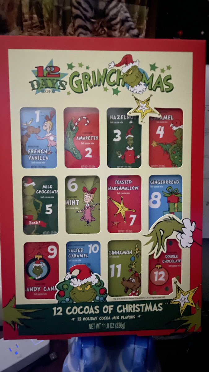 My wife is now contributing to my Grinchmas fervor. Be afraid, be very afraid.