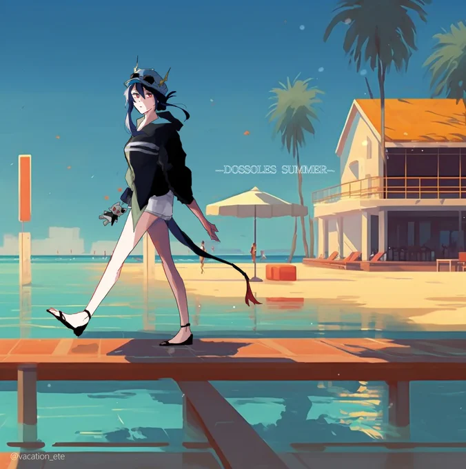 My SUMMER Memory#Arknights #明日方舟 #アークナイツ 