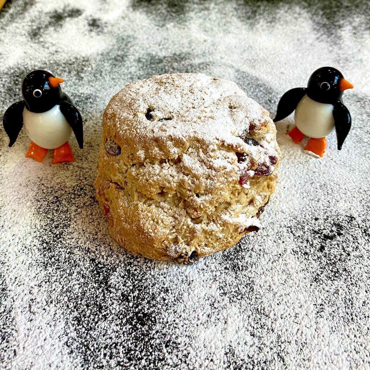 MorpethLarder's tweet photo. Christmas chocolate orange scones available in Scone Saturday @MorpethLarder @SandersonArcade #sconesaturday #scones https://t.co/ljiWDwC41o