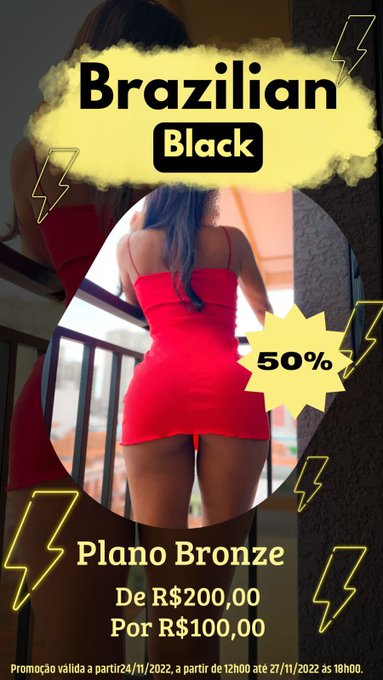 N&atilde;o esque&ccedil;a de aproveitar a nossa Brazilian black&hellip;   Est&aacute; chegando ao fim a nossa &uacute;ltima promo&ccedil;&atilde;o do