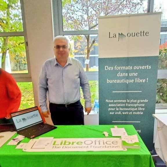 Ce samedi nous sommes au @CampusDuLibre. N'hésitez pas à venir nous dire bonjour sur notre stand. C'est Régis, notre président, qui vous accueillera 🤗