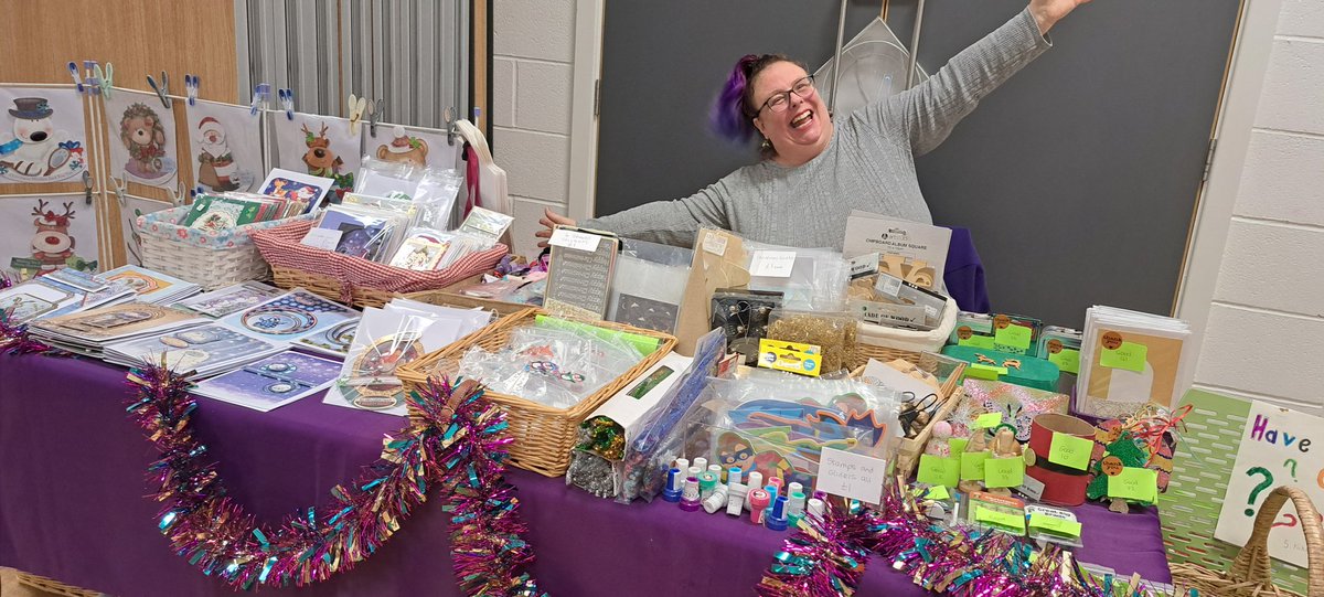 Come on down to Oakley Vale Community Centre for some Christmas bargains and to support local businesses and charities.  Here till 3pm.