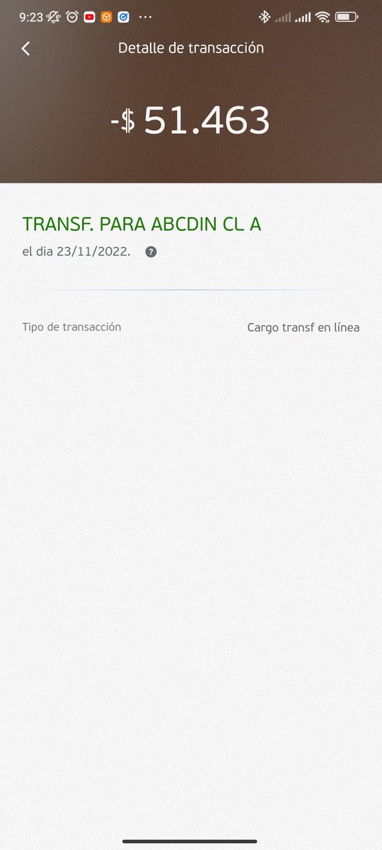 JonaCornejoCL's tweet photo. @abcdincl necesito ayuda con una transferencia que realicé por error. https://t.co/BMA6YTrPMG
