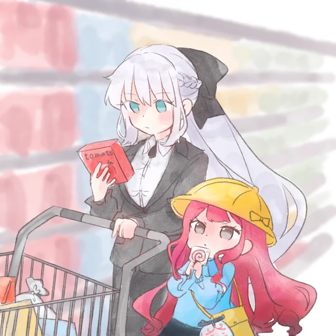 帰りにスーパー 