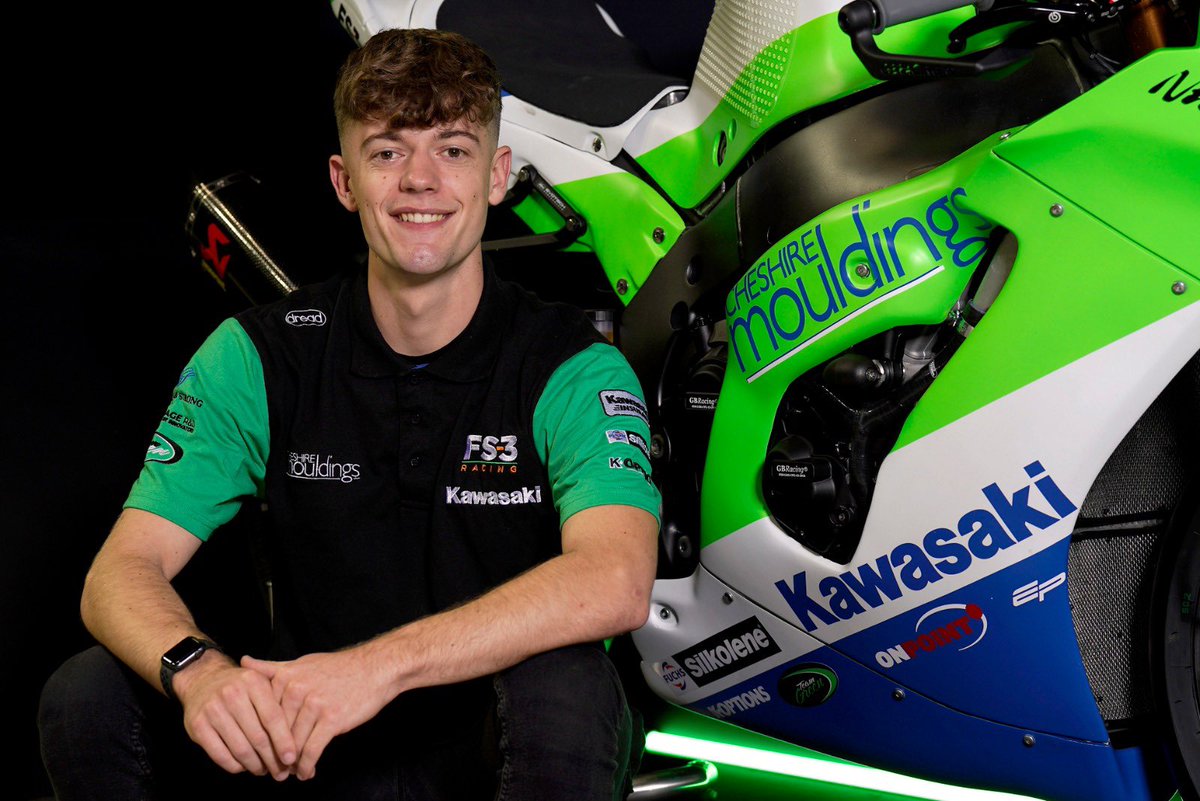 NEWS: @MaxCook_30 joins @FS3racing for the 2023 @OfficialBSB series! The current Junior Superstock champion has been given the golden opportunity to ride the factory supported Ninja ZX-10RR! Welcome to Team Green Max! 🔥