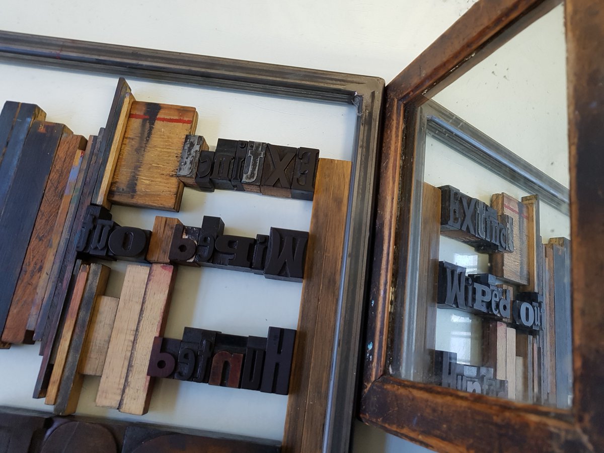 Quinch74's tweet photo. Yesterday, I was lucky enough to do a course in letterpress printing at Double Elephant studio, as part of the 12 Stories for 12 Days of COP27 project. 

#DoubleElephant https://t.co/oG86dEubfZ