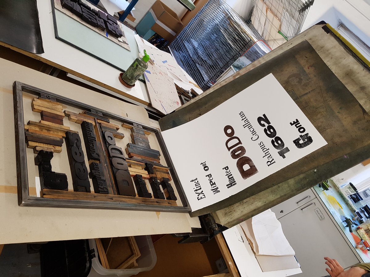 Yesterday, I was lucky enough to do a course in letterpress printing at Double Elephant studio, as part of the 12 Stories for 12 Days of COP27 project. 

#DoubleElephant
