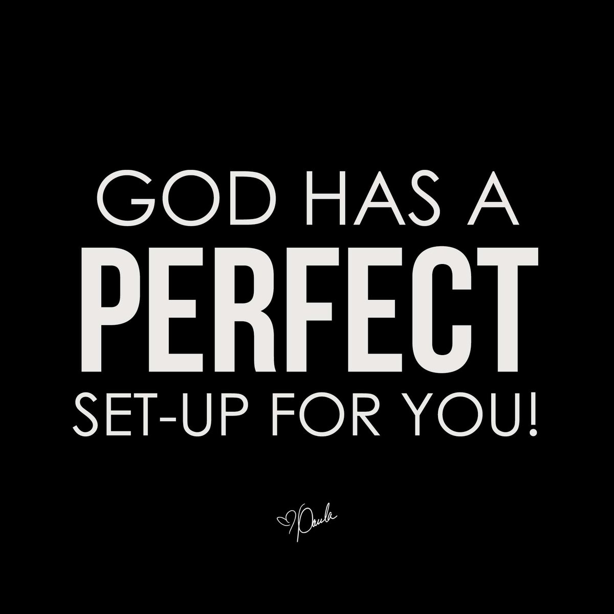 Paula_White's tweet photo. God has a perfect set-up for you! Don't settle for anything less than what He joins together! https://t.co/MjLihWpxSh