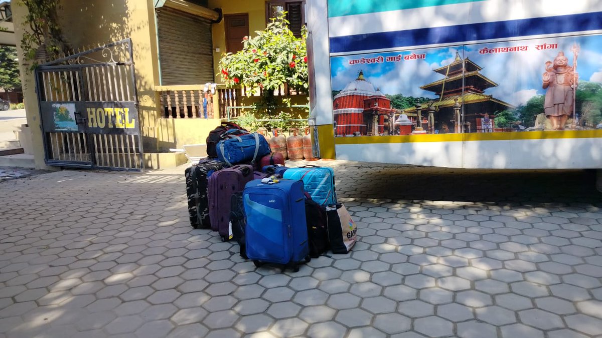 Subratasarkar2's tweet photo. Please support .. 
ANARCHY OF RAILWAY
31 members of Beranor sathi team stuck @Chitwan due to cancelation of train @last moment , 13044 RXL-HWH Expess https://t.co/eYnY6vWbRS