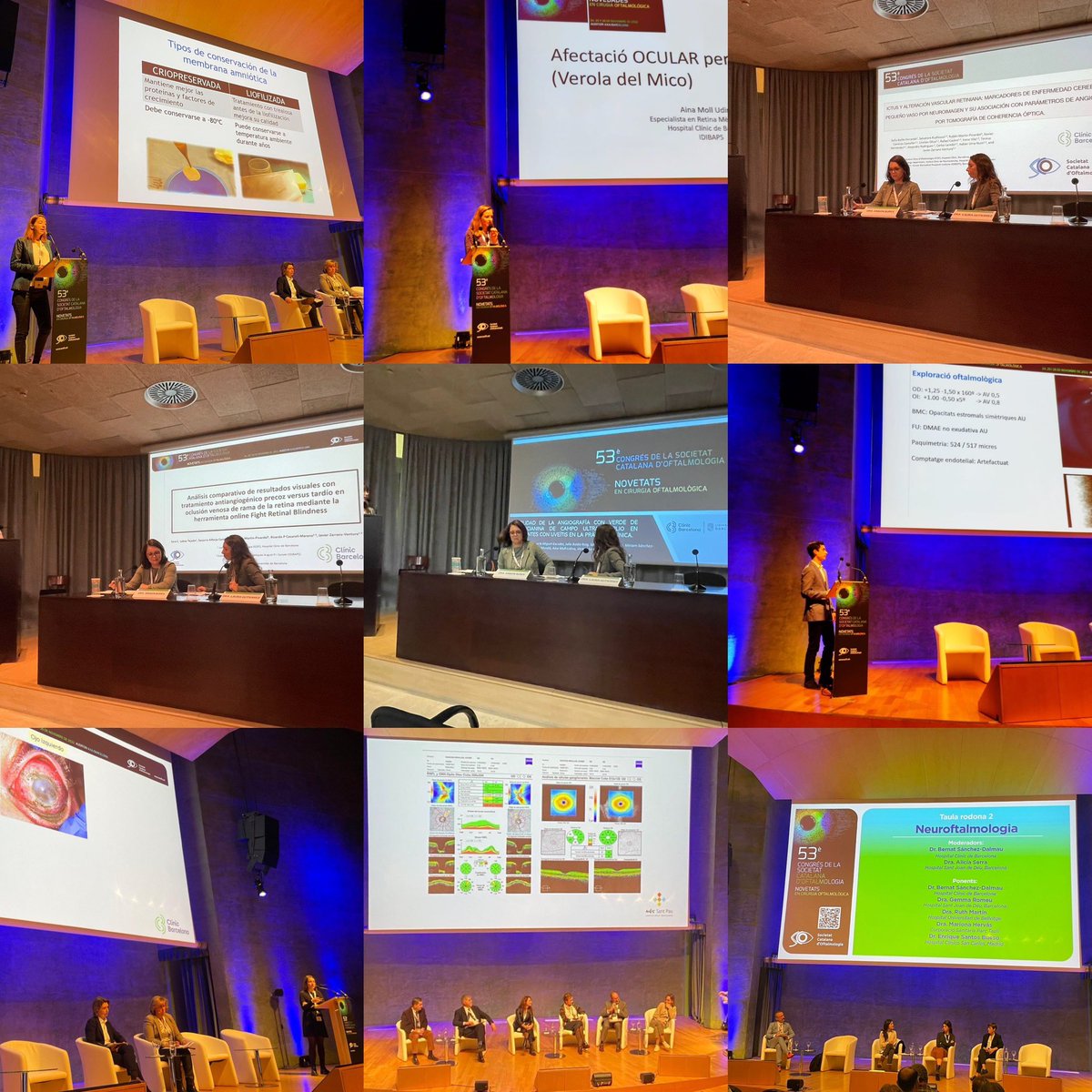 DrAlfredoAdan's tweet photo. Gran participació @hospitalclinic #Oftalmologia en Congres de la Societat Catalana Oftalmología #SCOFT @SCOFTALMOLOGIA https://t.co/dt8MoRqjhZ