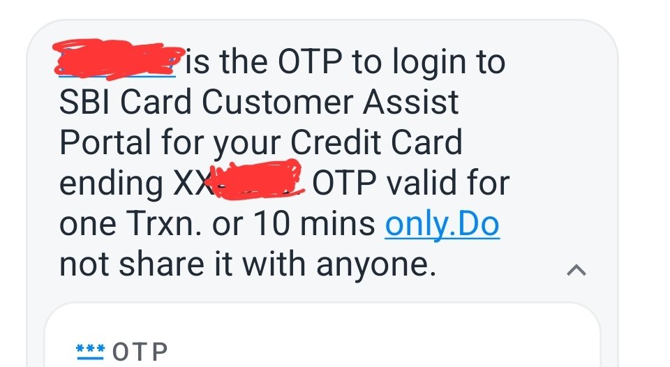 KurosakiCoder's tweet photo. @TheOfficialSBI 
Hi, I received a call from 8509672907. I even got an OTP from SBI Card Customer Assist Portal. I cut the call and dismissed it knowing that SBI does not ask for OTP. It is alarming that receive this official SBI number. https://t.co/0OtcU8Zxr3