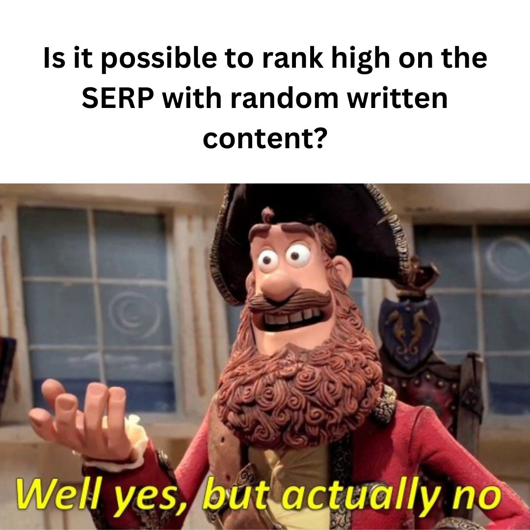 DasWritingServ's tweet image. Yes, high! But on the 5th search result page. 

#SERP #Googlememes #contentwritermemes