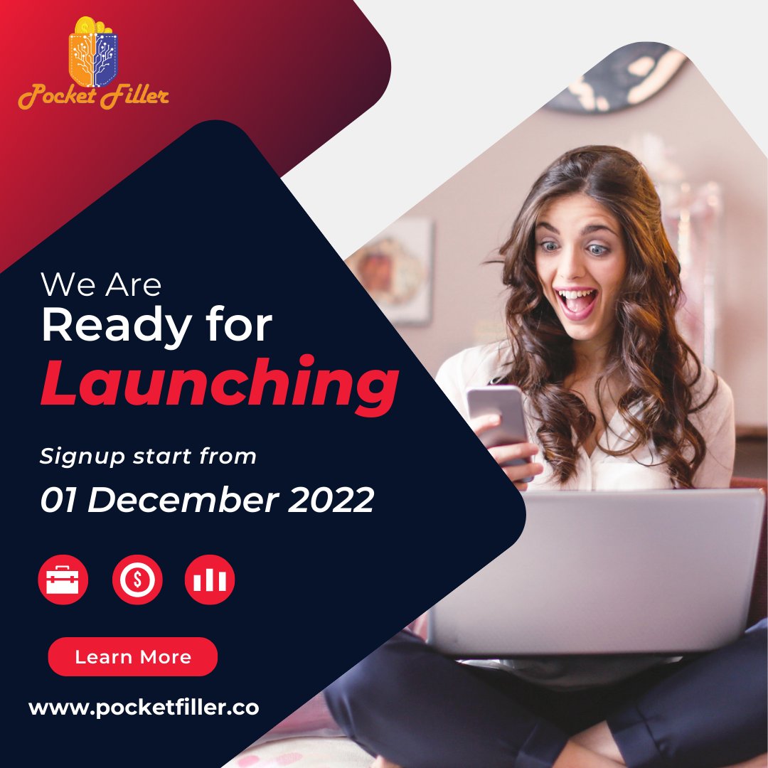 pocketfillerco's tweet photo. We are ready for launching!!
Signup start from 01 December 2022.
For more info log on:
https://t.co/WFd4yc1am6
#branding #crypto #pramotion #launching #NFT #bitcoin #trading #sharemarket #digitalplateform #metaverse #autopoolincome #mlm #newplan #newmlm #financialfreedom #Meta https://t.co/AQOr6mqKoI