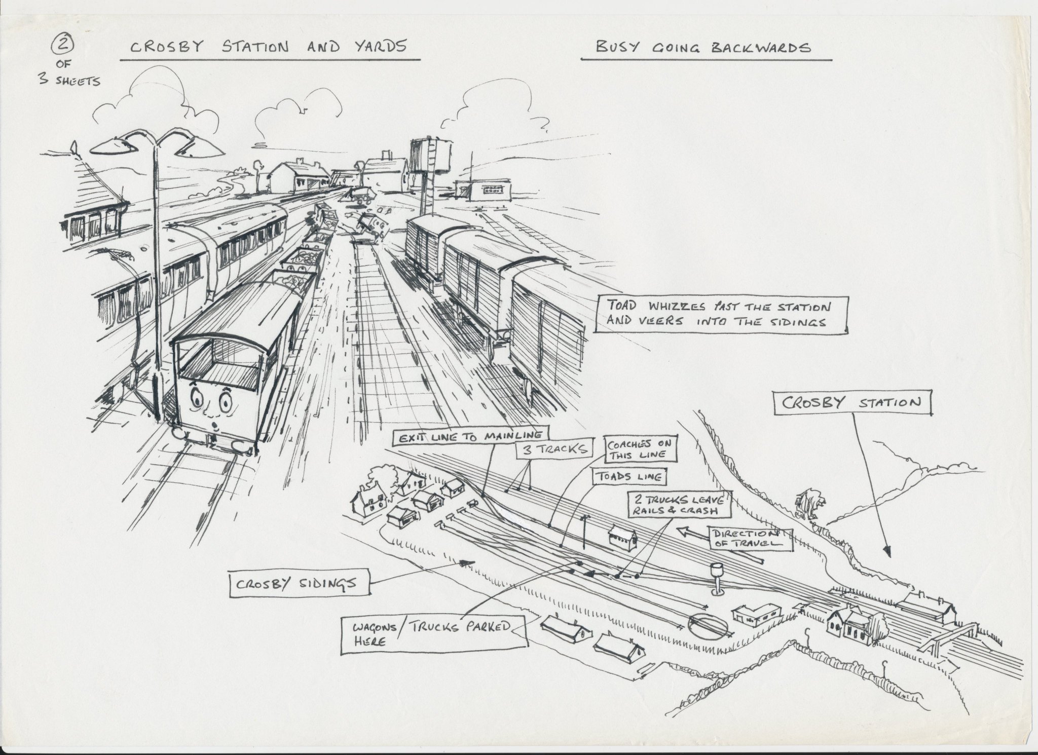 Jerome on Twitter "I like how this piece of concept art for Busy Going