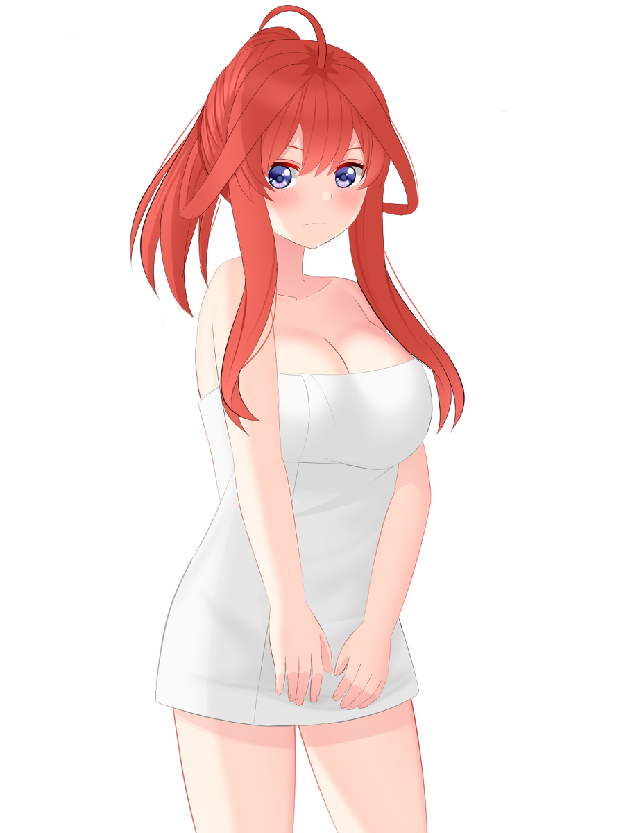 shさんがTwitterに投稿した中野五月(五等分の花嫁)のイラスト。