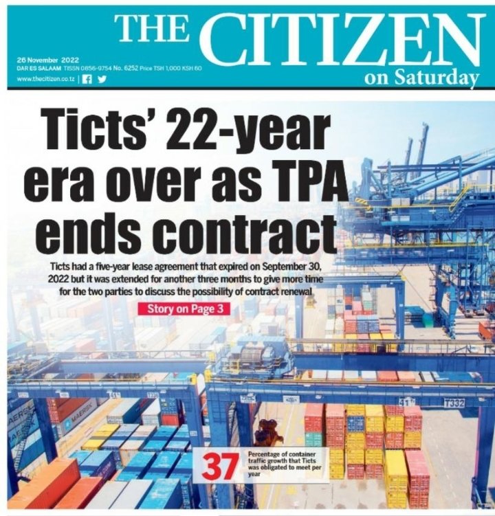 TanzaniaInsight's tweet photo. DAR ES SALAAM PORT CAN BECOME THE DUBAI OF AFRICA

Following the exit of TICTS, the grossly underperforming private operator of the container terminal at the Dar es Salaam port, Tanzania can be transformed into a regional trade and logistics hub with the right strategic investor https://t.co/qSn6tACD2t