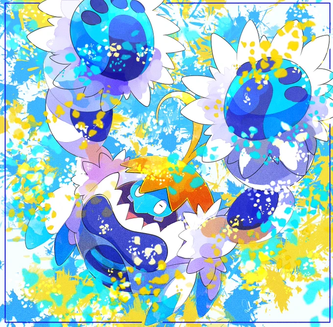 図鑑No.740 ケケンカニ #LKのポケモンずかん 