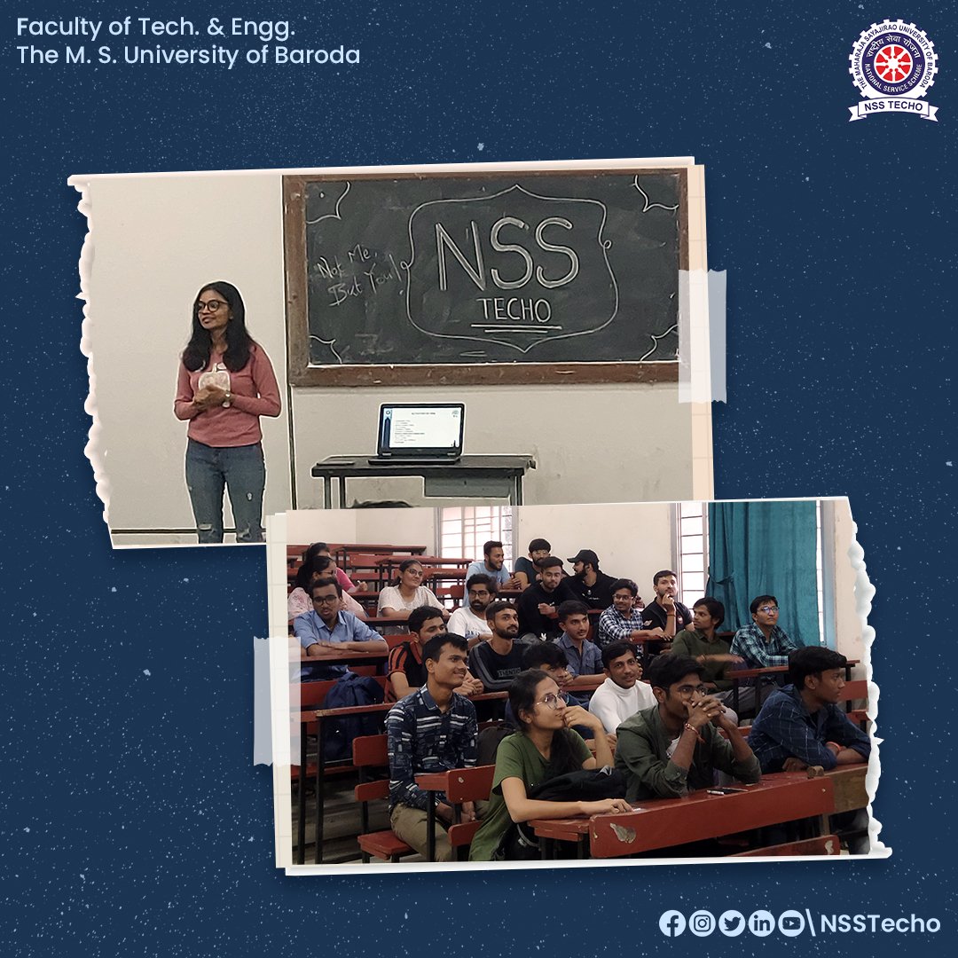 nss_techo's tweet photo. “Legacy is not leaving something for people. It’s leaving something in people.” - Peter Strople

We conducted orientation for new entrants of NSS TECHO. We believe that they will carry forward legacy of NSS TECHO.

NSS TECHO

#NSS
#NotMeButYou
#NSSTecho https://t.co/idTBiQclFt
