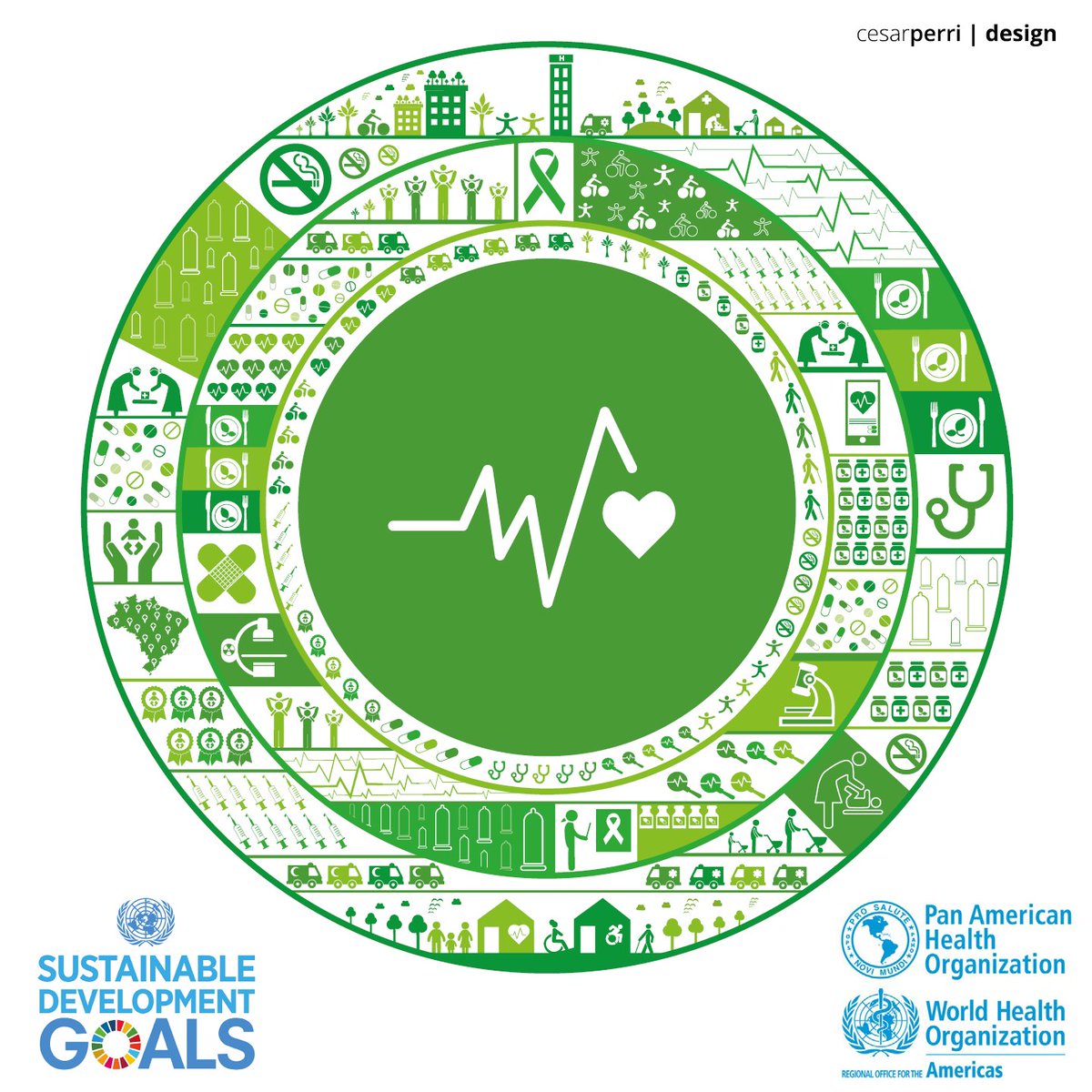 cesarperridsgn's tweet photo. illustration: Goal 3: Good Health and Well-Being - PAHO/WHO

#health #wellbeing #PAHO #WHO #OMS #OPAS #GlobalGoals #Goal3 #UnitedNations #UN #ONU #graphicdesign #vector #illustration #healthcare #healthandwellbeing #digitalart #visualidentity #publication #layout #designforgood https://t.co/pxo7SuJe5T