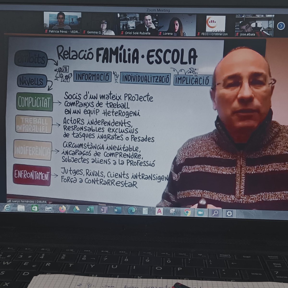 afavedrunavall's tweet photo. Des de l'ampa també ens formem per fer millor les nostres tasques 💪🏼 @AMPAsCCAPAC @juanjofdezsola @VedrunaVall #escolacompetent #escolafamiliar #intensament https://t.co/sprhdwwmtk