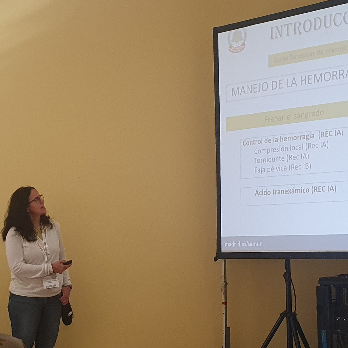 SAMUR_PC's tweet photo. ✓Sara Montero nos habla de "La epidemiologia de los niños criticos."
✓Fernando Ferreras sobre el "Valor pronóstico de la glucemia en el trauma grave."
✓Isabel Vázquez sobre de "La noradrenalina en el manejo del trauma."
#CongresoCERCP https://t.co/uCcB3VvzGF